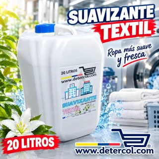 Suavizante Textil 20 Litros | Suavidad y Aroma para tu Ropa