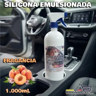 Silicona emulsionada por litro: limpieza, brillo y protección