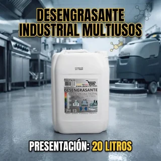 Desengrasante Industrial Multiusos 20L: Limpieza Profunda Eficaz