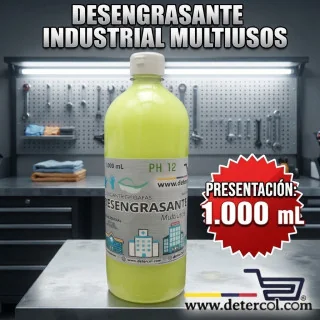 Desengrasante Industrial Multiusos 1L: Limpieza Profunda y Rápida