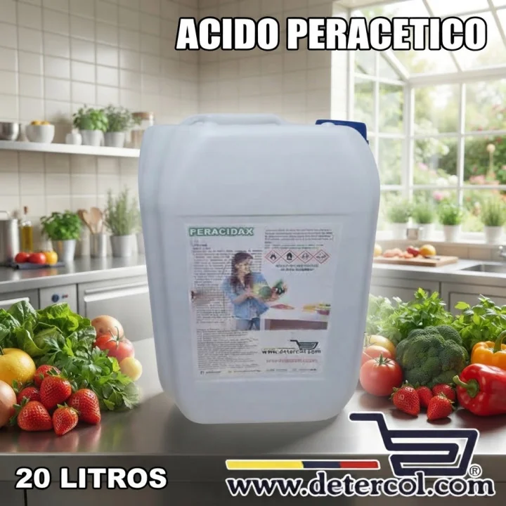 Acido Peracetico 20L – Desinfectante Industrial de Alto Nivel