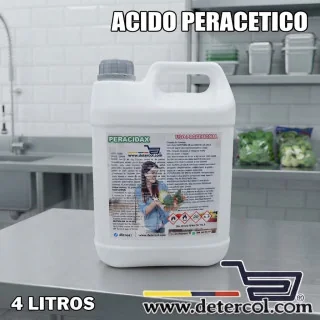 Acido Peracetico 3.8L – Desinfectante Industrial Eficaz y Seguro