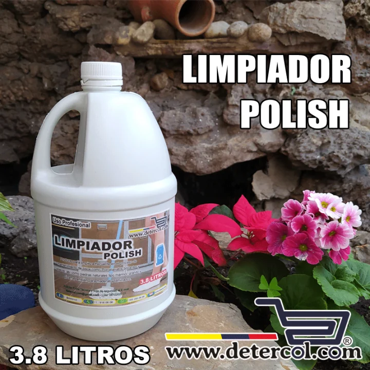 Limpiador Polish galón por 3.8 litros.