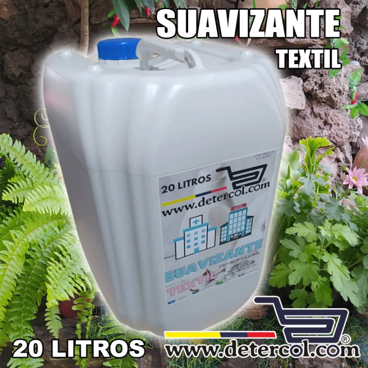 Suavizante Textil 20 Litros | Suavidad y Aroma para tu Ropa