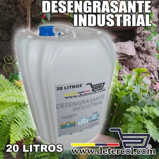 Desengrasante Industrial Multiusos 20L: Limpieza Profunda Eficaz