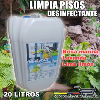 Limpia Pisos Desinfectante 20L | Aroma y Desinfección Profesional