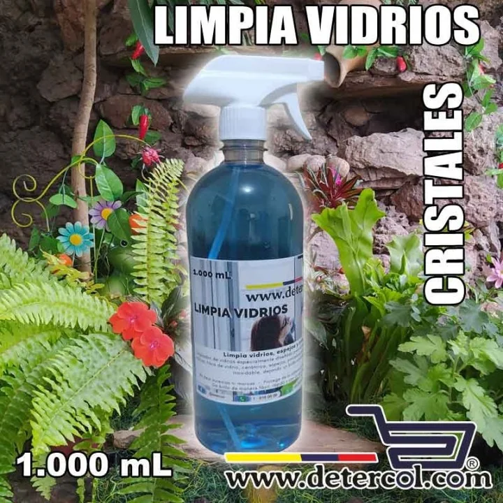 LIMPIA VIDRIOS, ESPEJOS Y CRISTALES 1.000 mL