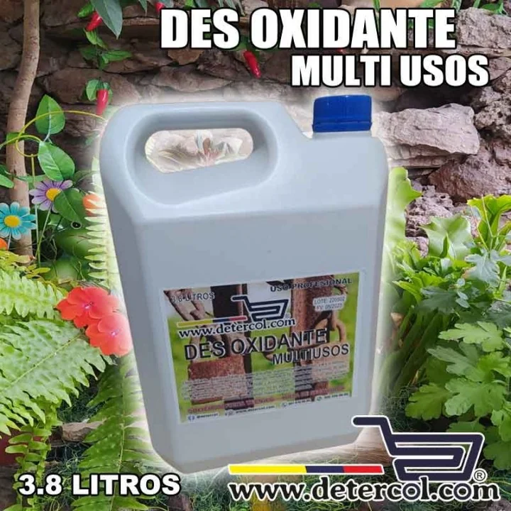 Removedor de oxido para tratamiento de metales, galón 3.8 litros.
