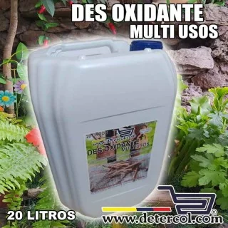 Removedor de oxido para tratamiento de metales, galón 3.8 litros.