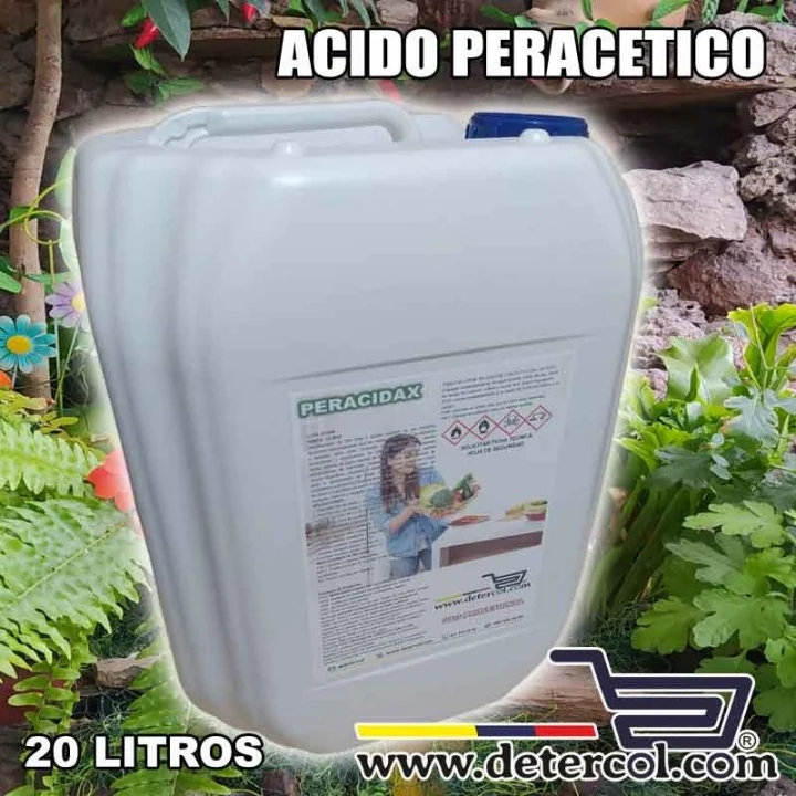 Acido Peracetico 20L – Desinfectante Industrial de Alto Nivel
