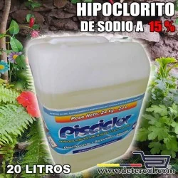 Hipoclorito de Sodio 15% 20L | Desinfectante y Blanqueador
