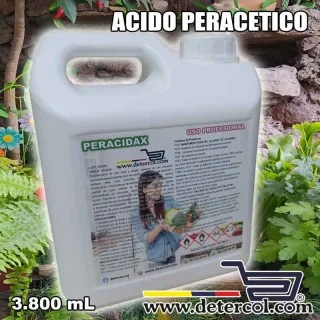 Acido Peracetico 3.8L – Desinfectante Industrial Eficaz y Seguro