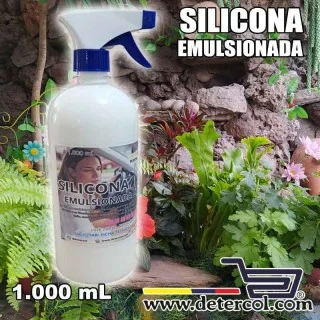 Silicona emulsionada por litro: limpieza, brillo y protección