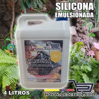 Silicona emulsionada 4 Litros: limpieza, brillo y protección