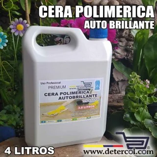 Cera Polimérica Galón 4L – Recupera el Brillo de tus Pisos