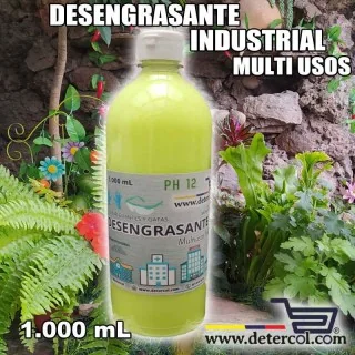 Desengrasante Industrial Multiusos 1L: Limpieza Profunda y Rápida