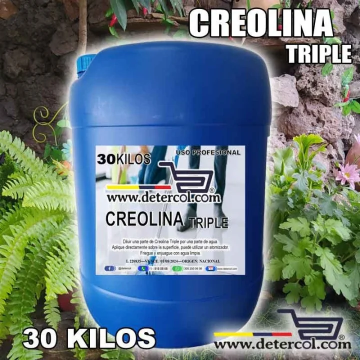 Creolina Triple / Garrafa 30 kilos