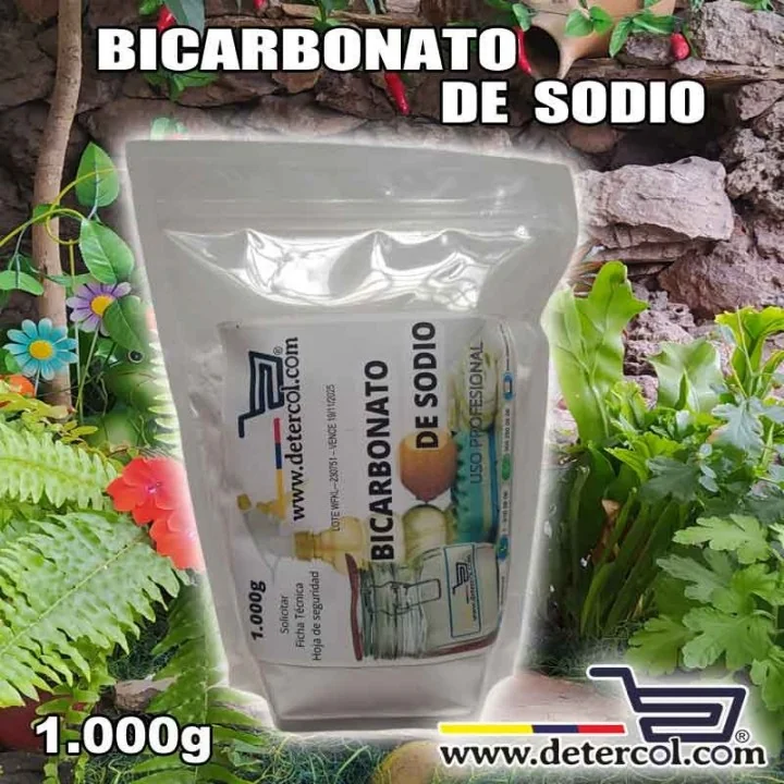 Bicarbonato de sodio - Bolsa zipper 1000g