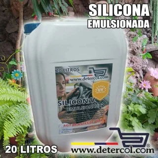 Silicona emulsionada por 20 litros: limpieza, brillo y protección