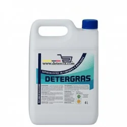 Desengrasante industrial detergras galón por 4 litros.