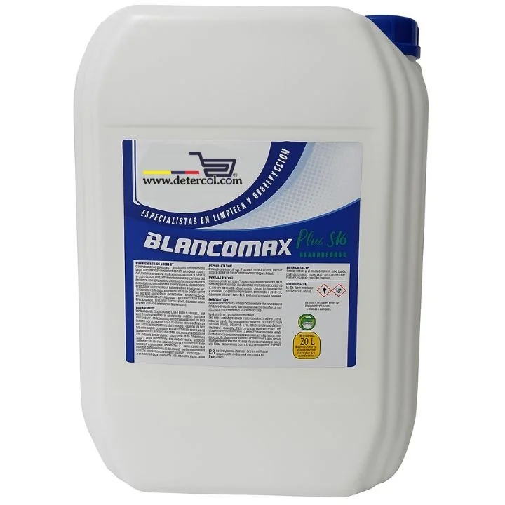 Hipoclorito de Sodio 8% Garrafa 20L | Desinfectante y Blanqueador