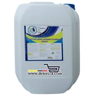 Amonio cuaternario quinta generación 20L | Desinfectante eficaz