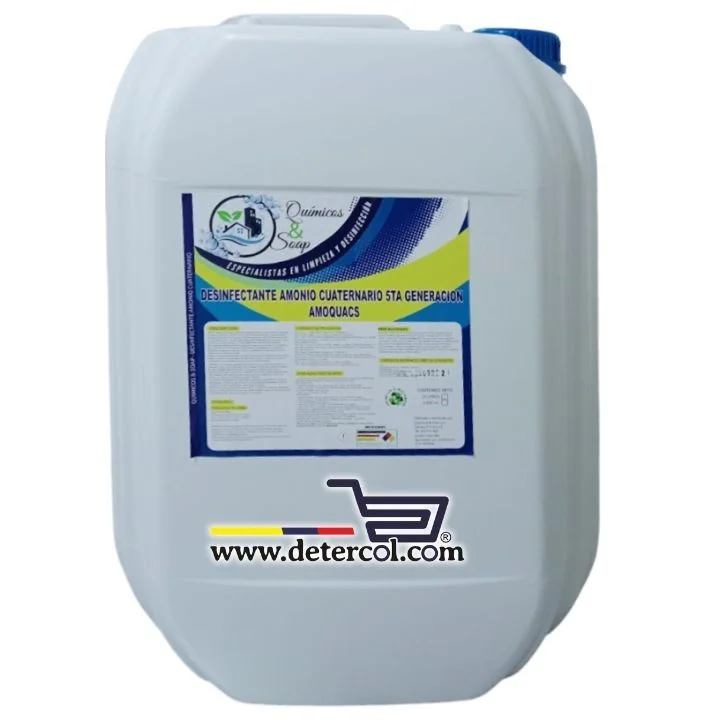 Amonio cuaternario quinta generación 20L | Desinfectante eficaz