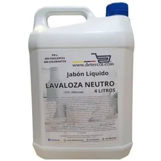 Lavaloza Neutro Galón 4L | Limpieza Profunda y Segura
