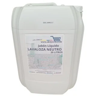 Lavaloza Neutro Garrafa 20L | Limpieza Profunda y Segura