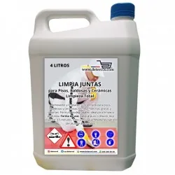 Limpia Juntas 4 Litros para Pisos, Limpieza Baldosas y Cerámicas