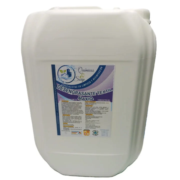 Desengrasante Textil | Elimina Grasa y Aceite | 20 Litros