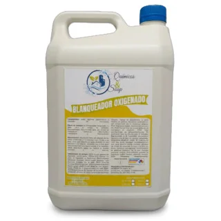 Blanqueador Oxigenado 35% Quitamanchas Ropa | Galón 4 Litros.