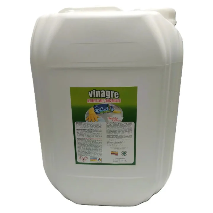 Vinagre Industrial Ácido Acético Limpieza Desinfección 20L