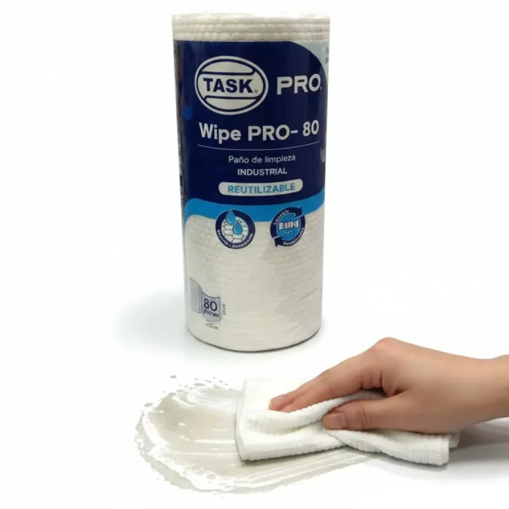 Paño Industrial Reutilizable TASK® Wipe PRO-80 x80 Paños