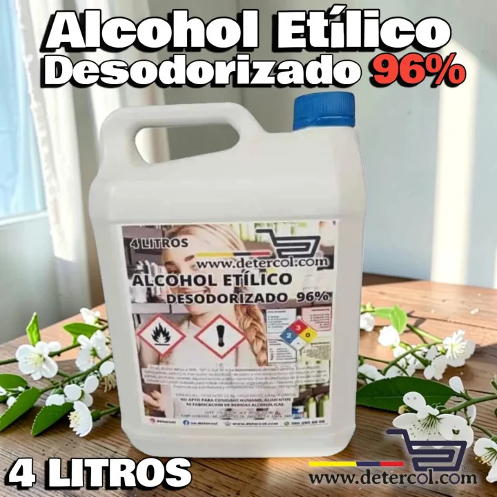 Alcohol Etílico Desodorizado 96%