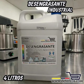 Desengrasante Industrial 4L Profesional | Ideal para Cocinas, Talleres y Negocios