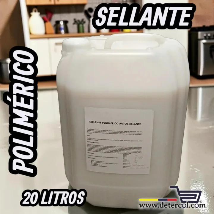 Sellante Polimérico Autobrillante 20 Litros - Máxima Protección