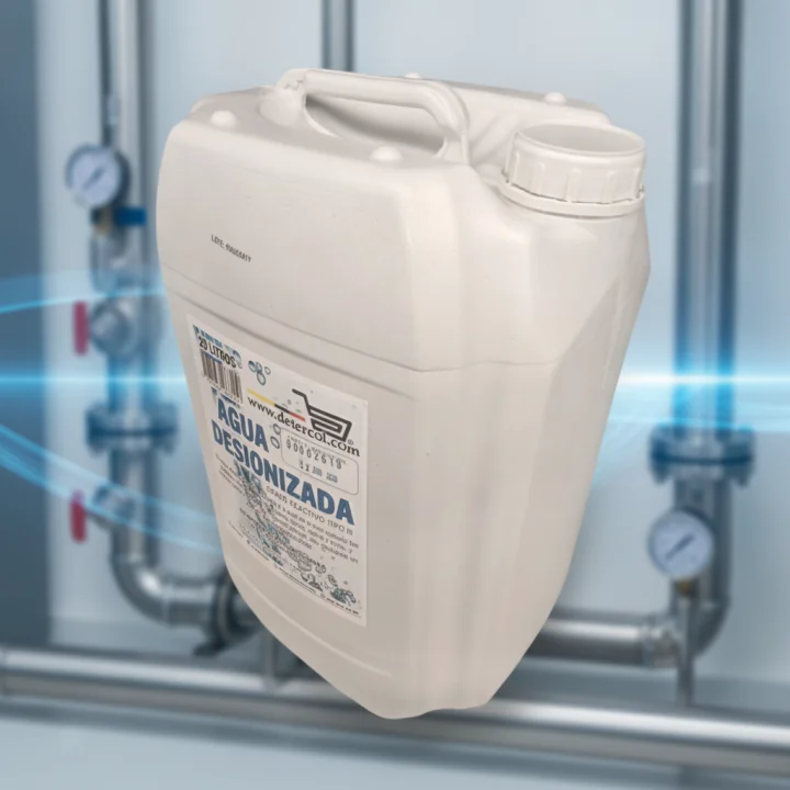 agua de 20L de pureza para industria
