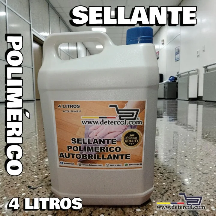 Sellante Polimérico Autobrillante 20 Litros | Protección y Brillo para Pisos