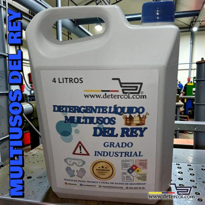 Jabón Líquido Multiusos Jabón Rey | Limpieza Profunda para Hogar e Industria