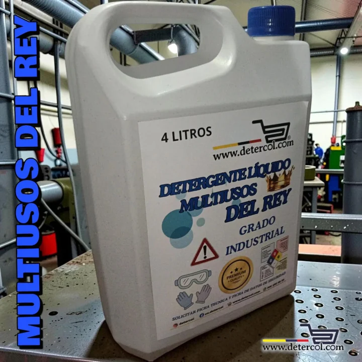 Jabón Líquido Jabón Rey Multiusos | Desengrasa y Limpia Todo Tipo de Superficies