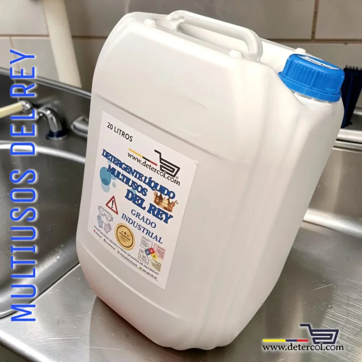 Jabón Multiusos Líquido Del Rey Garrafa 20L | Uso Comercial e Industrial