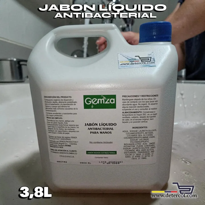 Jabón Líquido Antibacterial para Manos | Limpieza y Protección Diaria
