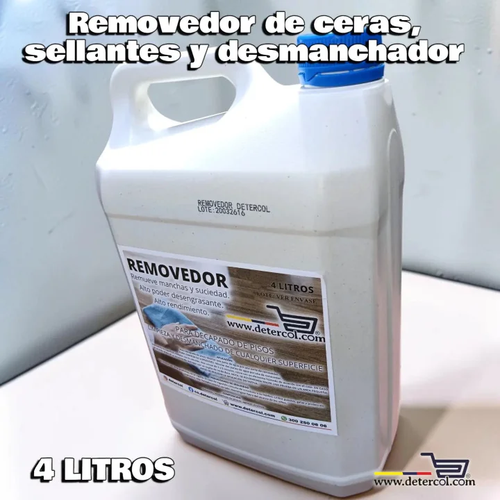 Removedor de Sellantes y Ceras Limpieza Profunda