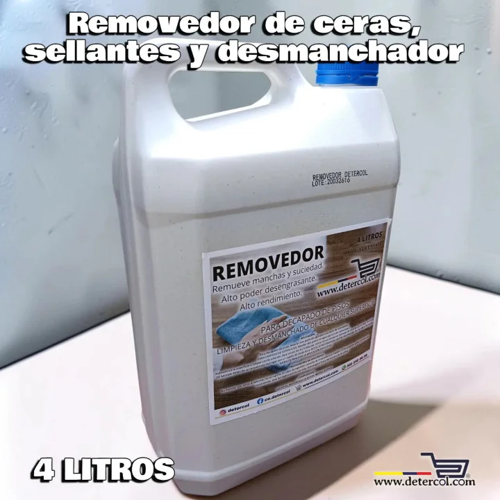 Desmanchador Removedor de Ceras y Sellantes