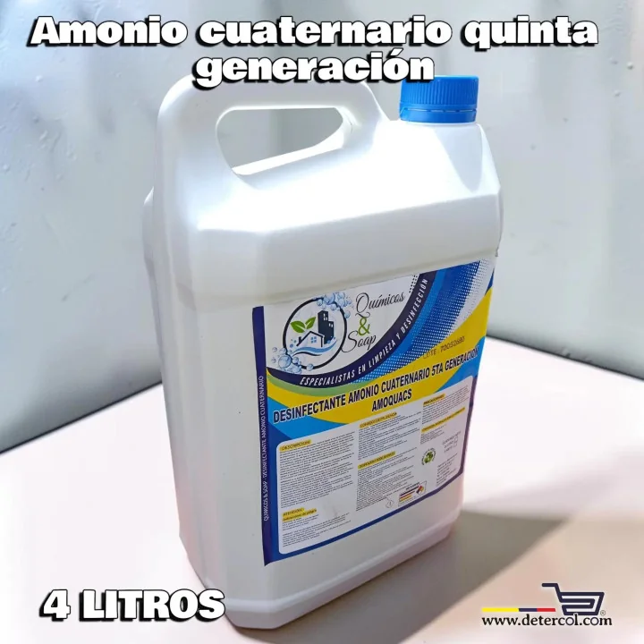 Desinfectante Amonio Cuaternario Quinta Generación