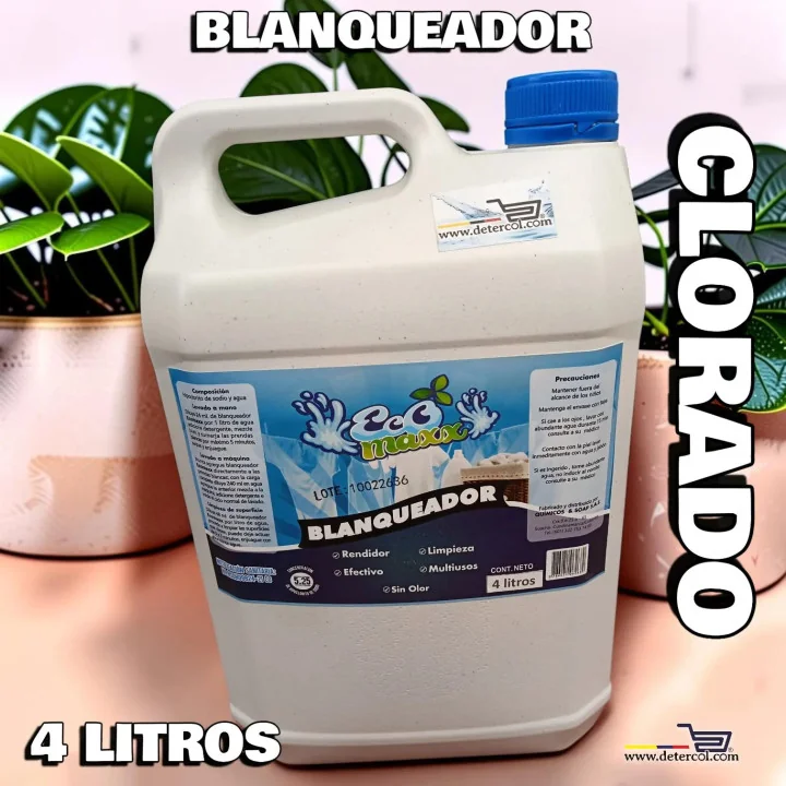 BLANQUEADOR CLORADO AL 5.2% / GALON 4 LITROS