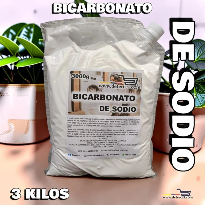 Bicarbonato de sodio / Bolsa por 3 kg