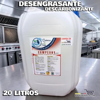 Desincrustante CAMPEONY 20L | Limpieza grasa y hollín industrial