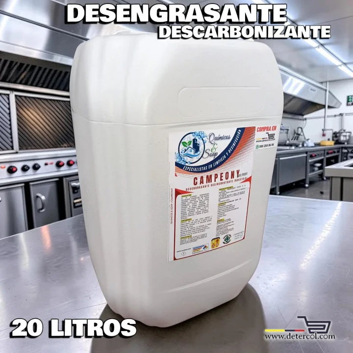 Desincrustante CAMPEONY 20L | Limpieza grasa y hollín industrial